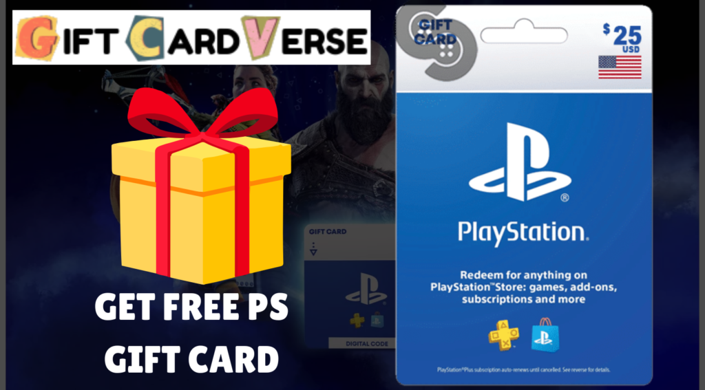 Free PlayStation Gift Card